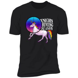 unicorn hunting season shirt