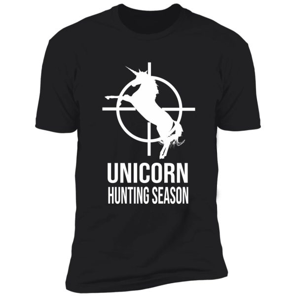 unicorn hunting season shirt