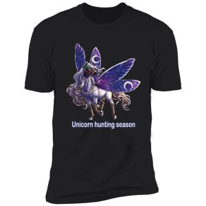 unicorn hunting season shirt