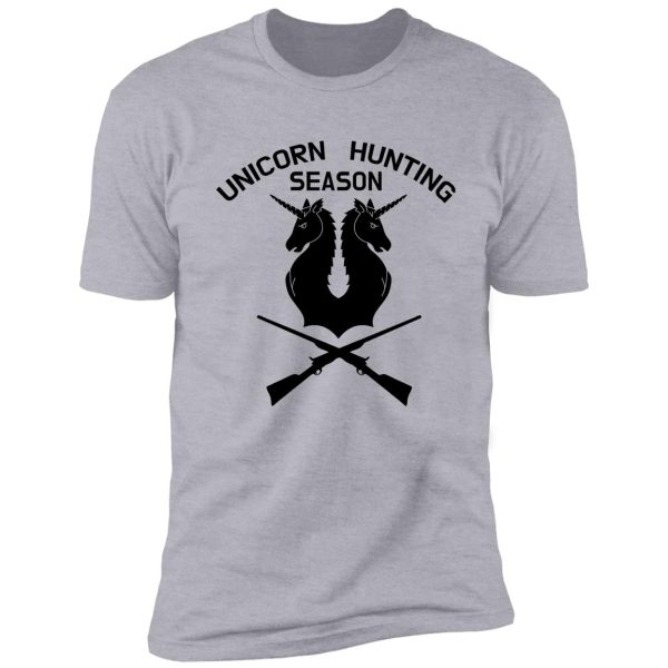 unicorn hunting season shirt