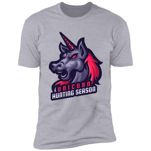 unicorn hunting season shirt