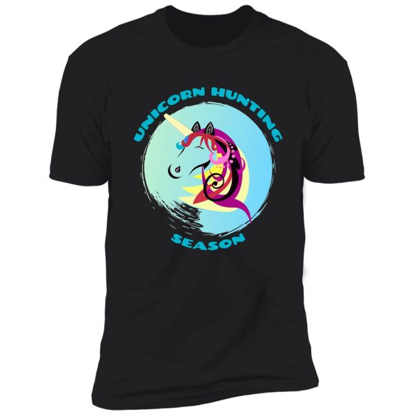 unicorn hunting season shirt
