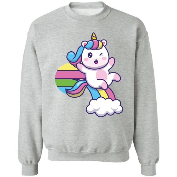 unicorn hunting season sweatshirt