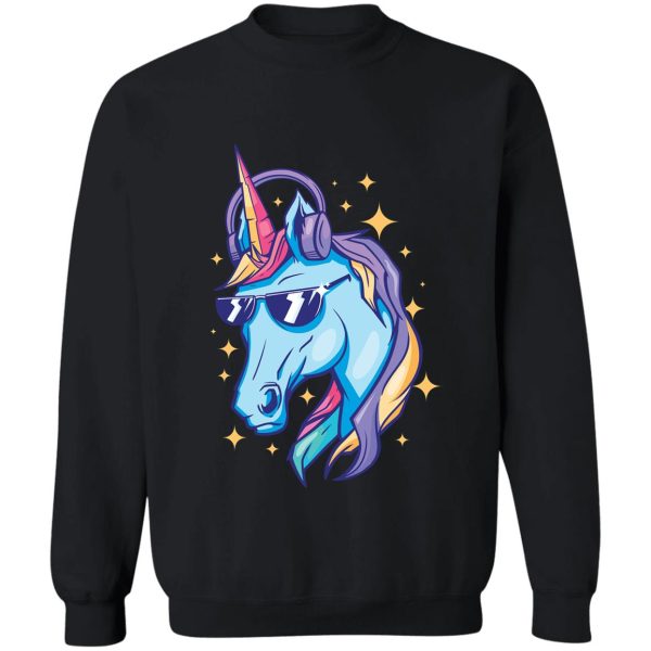 unicorn hunting season sweatshirt