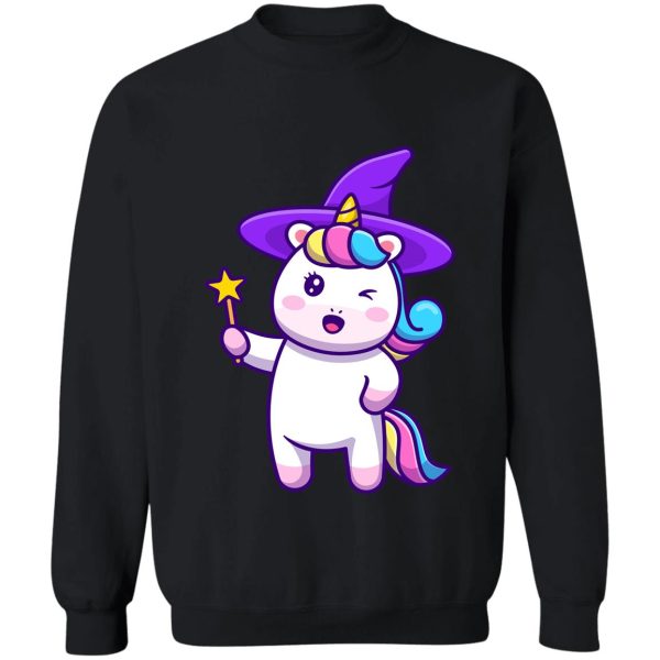 unicorn hunting season sweatshirt