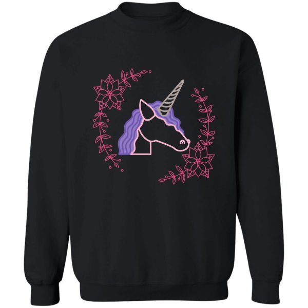 unicorn hunting season sweatshirt