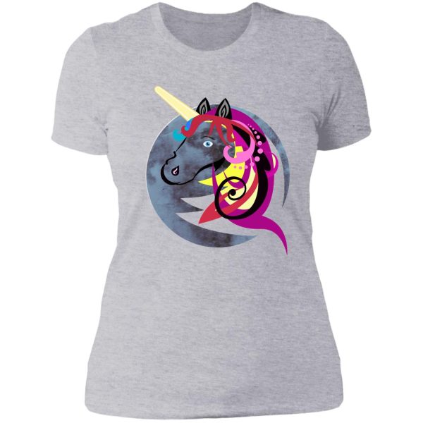 unicorn hunting season t-shirt lady t-shirt