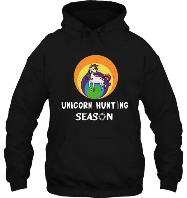 unicorn hunting seasongift ideaseason hoodie