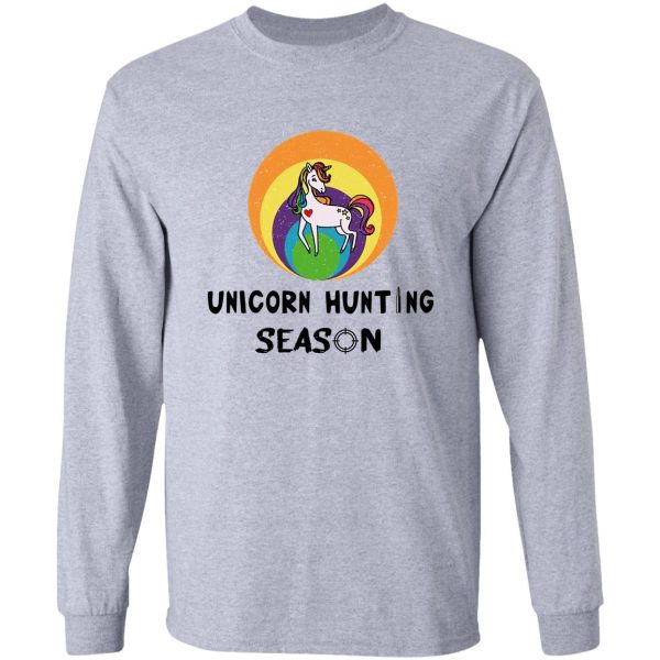 unicorn hunting seasongift ideaseason long sleeve