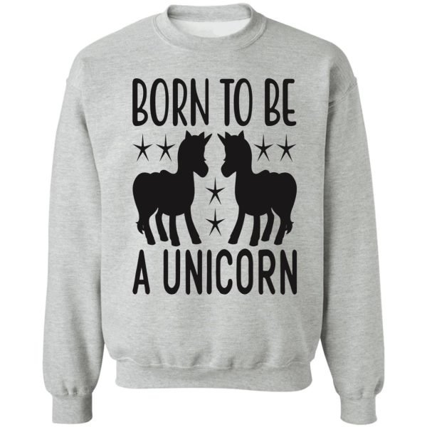 unicorn hunting sweatshirt