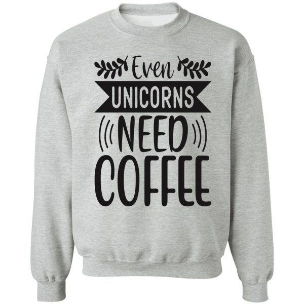 unicorn hunting sweatshirt