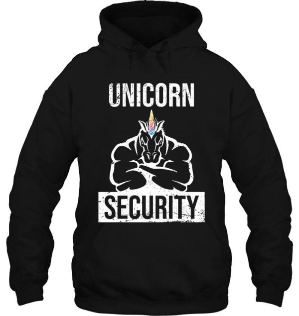 unicorn security hoodie