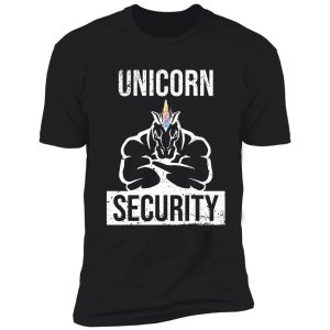 unicorn security shirt