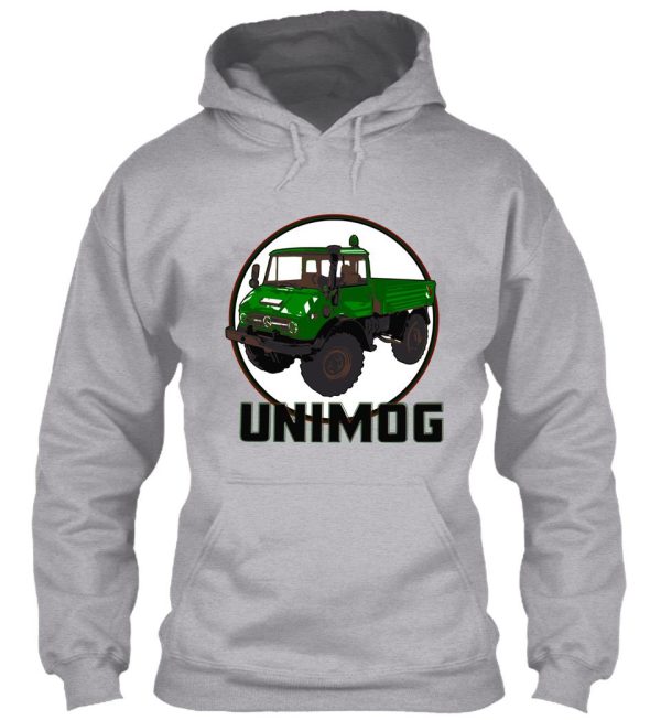 unimog green hoodie