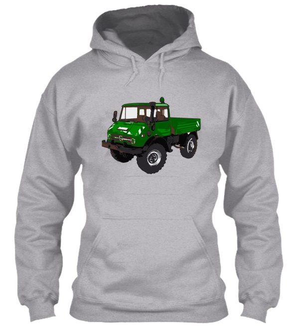 unimog green hoodie