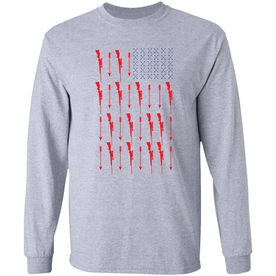 Usa American Flag Arrows T-Shirt