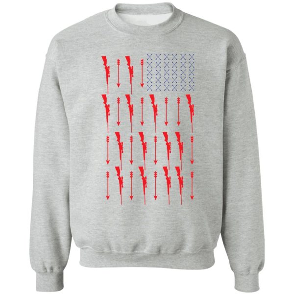 usa american flag arrows sweatshirt