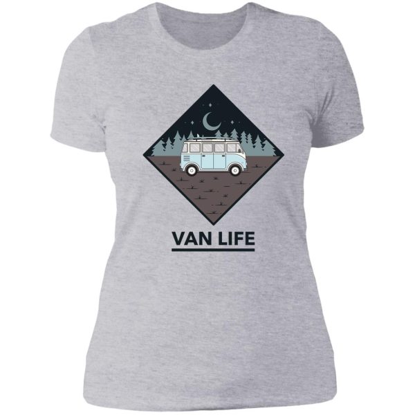 van life shirt - camper van t shirt lady t-shirt