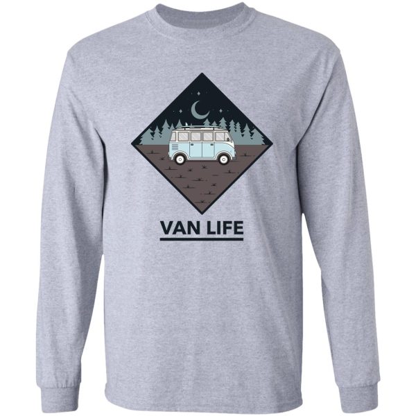 van life shirt - camper van t shirt long sleeve