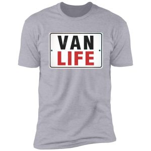 van life simple text design shirt