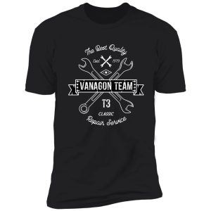 vanagon team t3 repair service funny saying quote shirt