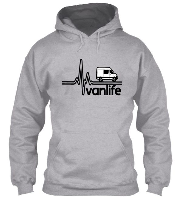 vanlife campervan logo hoodie