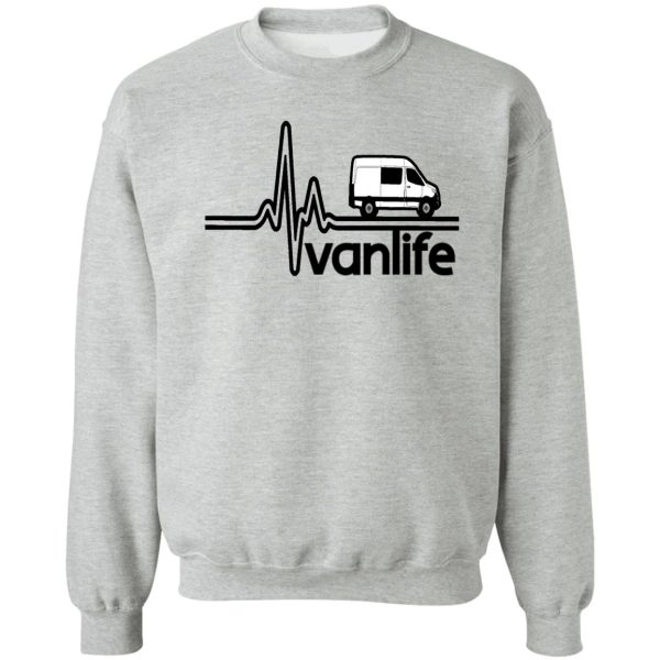 vanlife campervan logo sweatshirt
