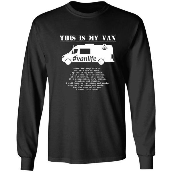 vanlife creed - sprinter g2 long sleeve