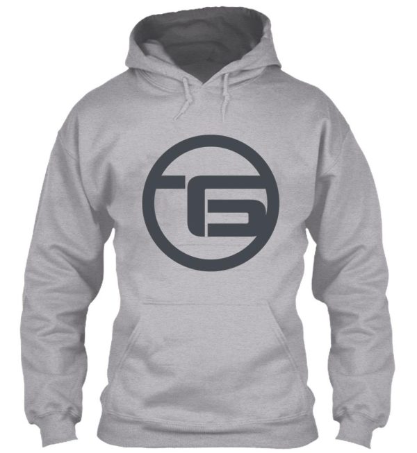 vanlife - t6 badge - pure grey hoodie