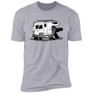 vanlife turtle adventurer camper art shirt