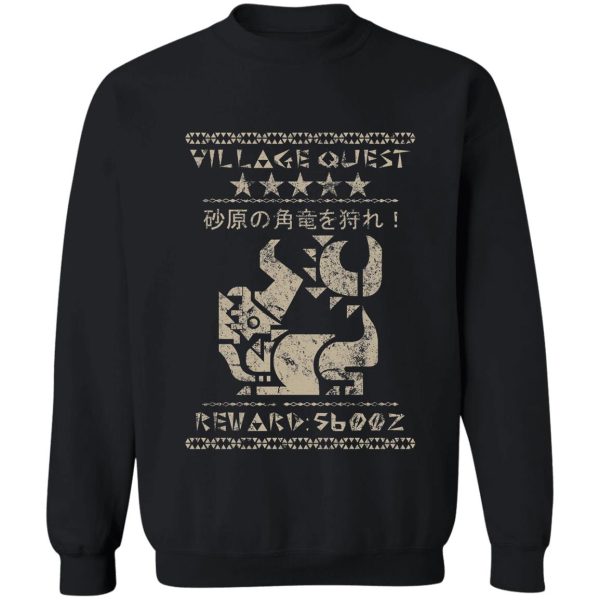 village quest - diablos sweatshirt