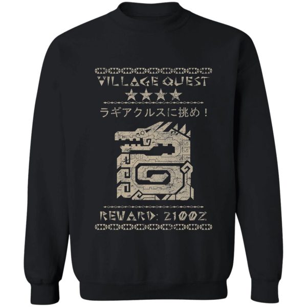 village quest - lagiacrus sweatshirt