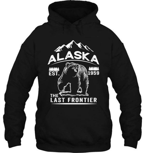 vintage alaska the last frontier shirt for men and women t shirt hoodie