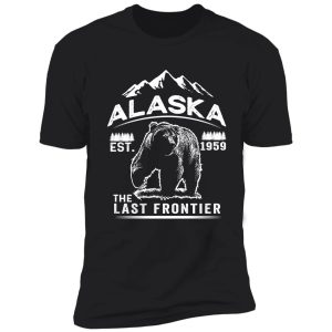 vintage alaska the last frontier shirt for men and women t shirt shirt