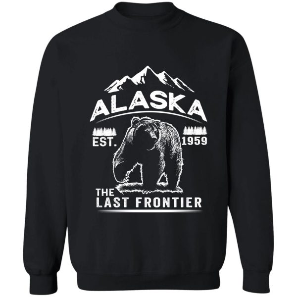 vintage alaska the last frontier shirt for men and women t shirt sweatshirt