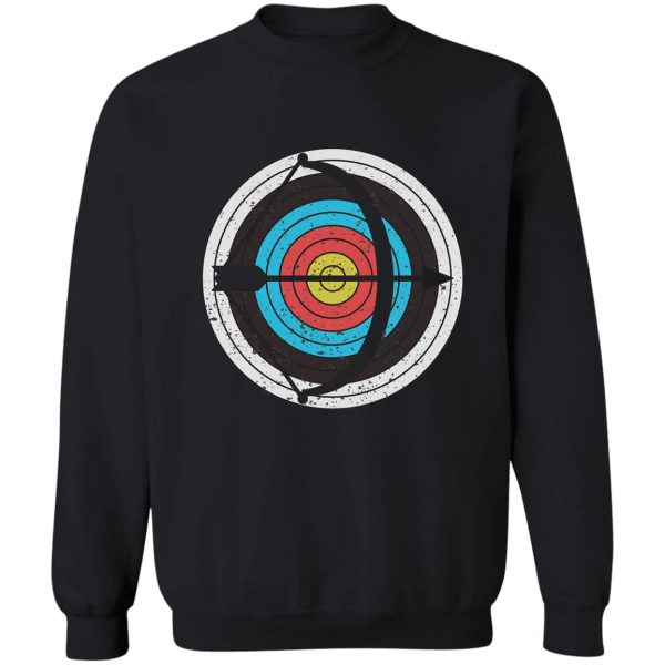 vintage archery archer gift idea sweatshirt