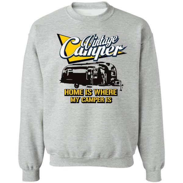 vintage camper sweatshirt