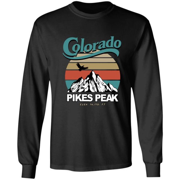 vintage colorado pikes peak long sleeve