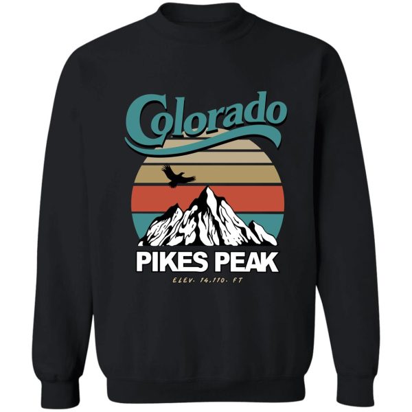 vintage colorado pikes peak sweatshirt