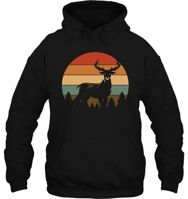 vintage deer hunting original deer hunting design hoodie