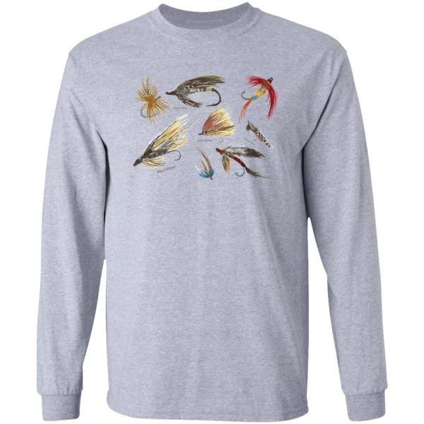 vintage fly fishing lures! long sleeve