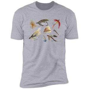 vintage fly fishing lures! shirt