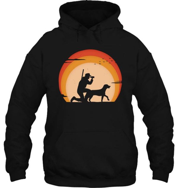 vintage hunter sunset hoodie