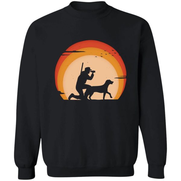 vintage hunter sunset sweatshirt