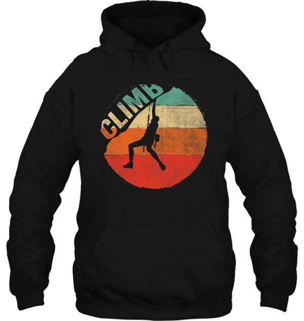 vintage mountain climb shirt- t-shirt hoodie