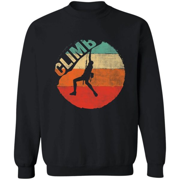 vintage mountain climb shirt- t-shirt sweatshirt