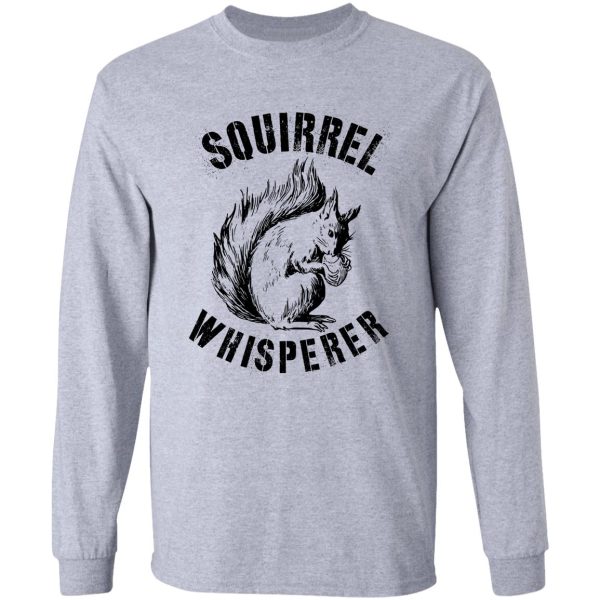 vintage squirrel whisperer long sleeve