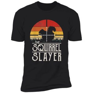 vintage sunset squirrel hunting t-shirt shirt