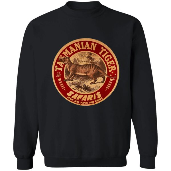 vintage tasmanian tiger safari sweatshirt
