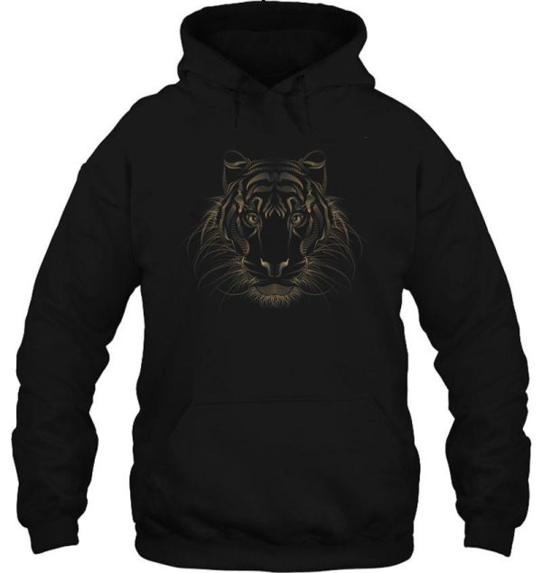 vintage tiger head - tiger head fan lover animal gifts hoodie